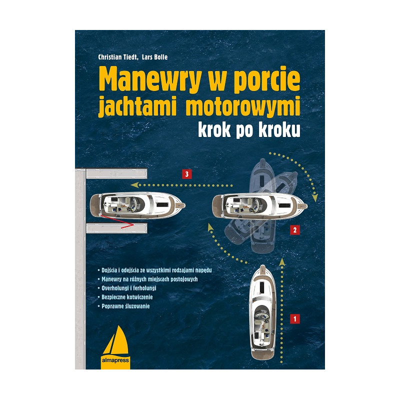 Manewry w porcie jachtami motorowymi krok po kroku