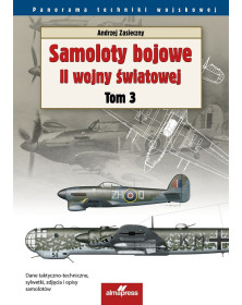 Samoloty bojowe II wojny światowej. Tom 2. | Andrzej Zasieczny | książki Alma-Press