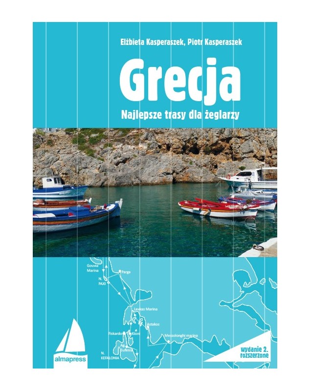 Grecja. Najlepsze trasy dla żeglarzy  <p><br /></p> Książki dla żeglarzy